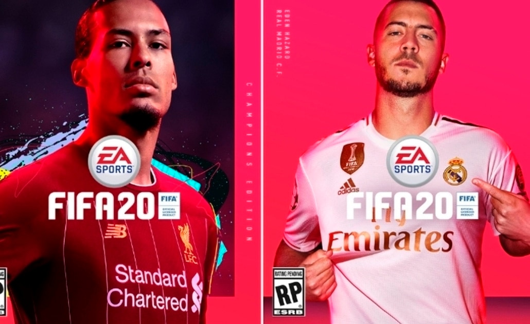 Eden Hazard y Virgil van Dijk serán la portada del FIFA 20