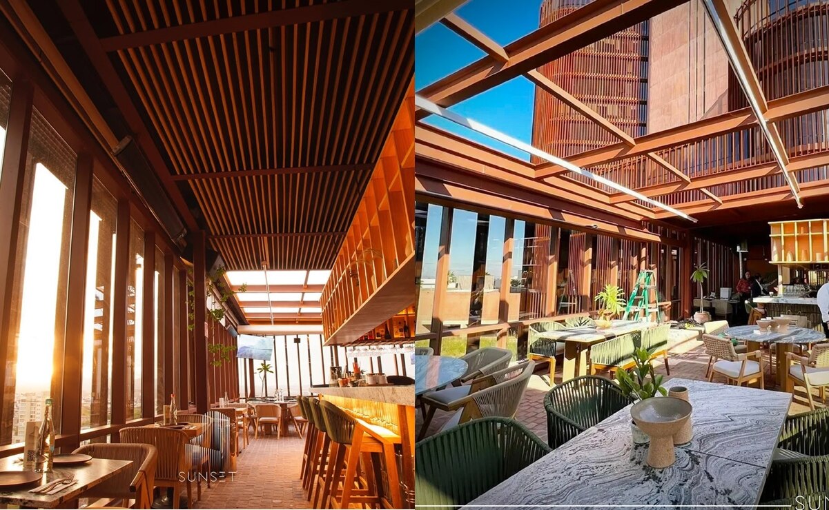 Atardecer en Sunset Rooftop. Fotos: sunsetrooftop.slp