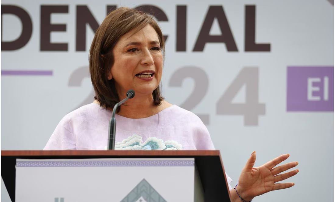 Xóchitl Gálvez, candidata presidencial por el PAN-PRD-PRI. Foto: archivo Diego Simón/EL UNIVERSAL