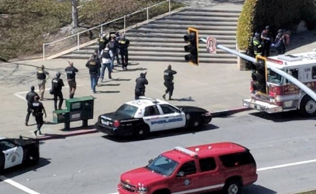 Reportan una persona muerta tras tiroteo en sede de YouTube