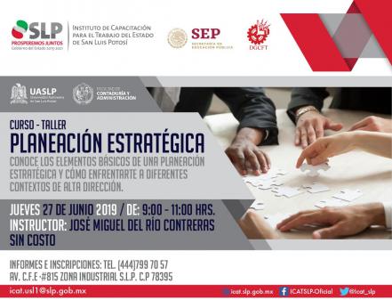 ICAT prepara curso de planeación estratégica 