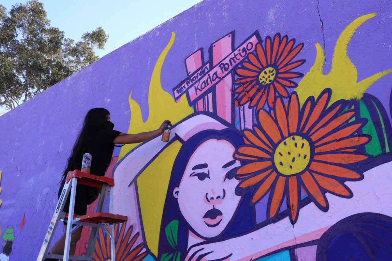 “Bravas”, escuela feminista de arte urbano que conquista espacios masculinos en SLP