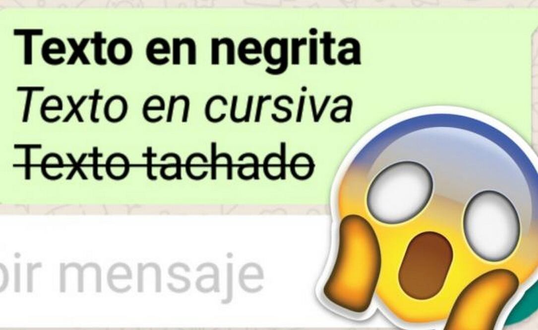 La app cuenta con algunas opciones que permiten personalizar un mensaje antes de enviarlo