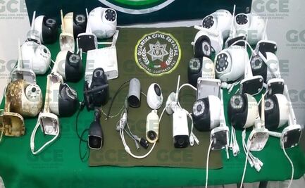 Desmantelan otra red de videovigilancia en Ciudad Valles; aseguran 22 cámaras 