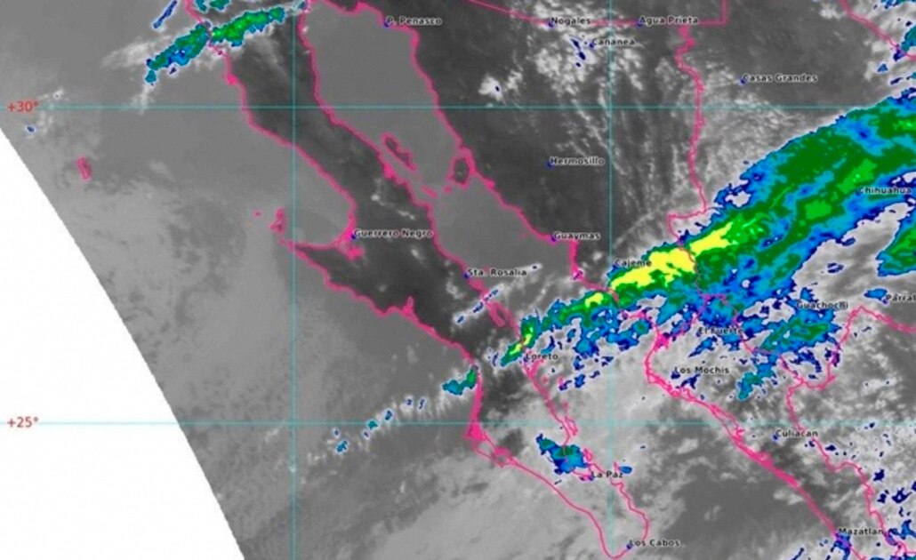 Prevén lluvias muy fuertes en algunos estados por tormenta tropical “Raymond”