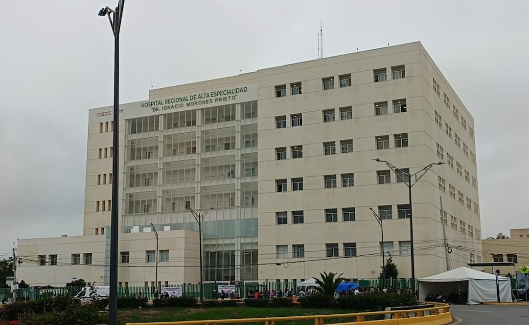 Hospital General “Dr. Ignacio Morones Prieto” . Foto: Jazmín Ramírez