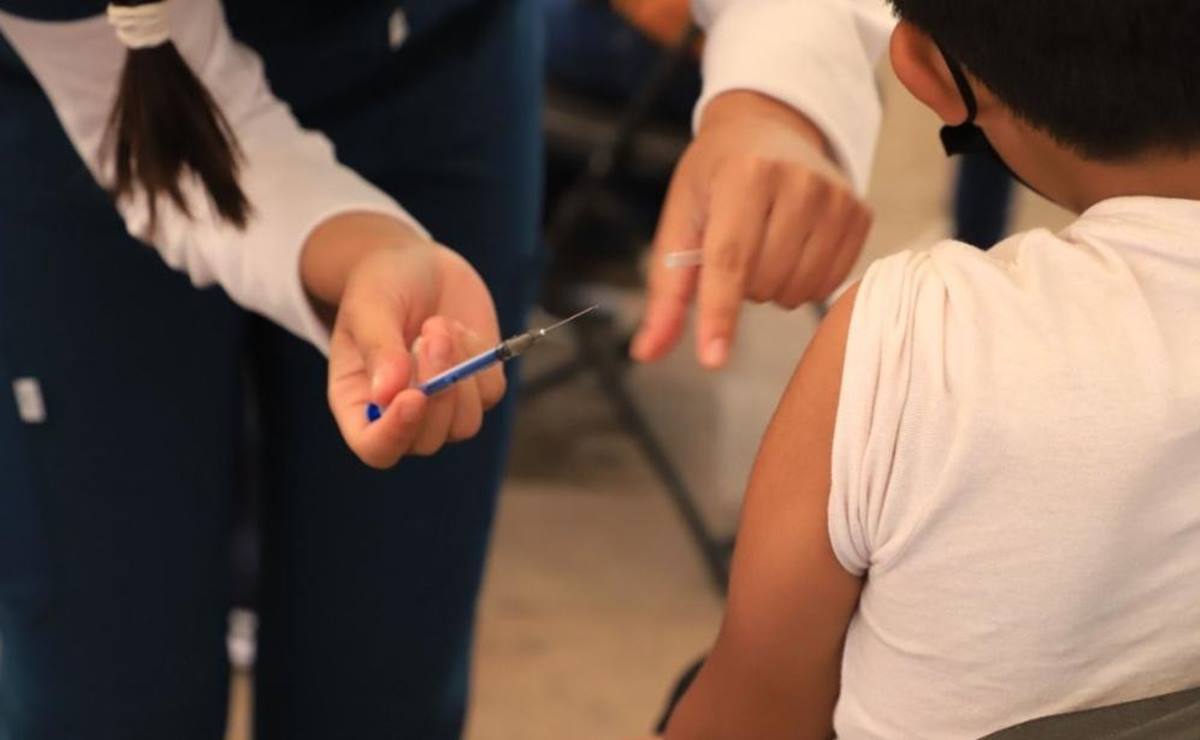 Anuncian segunda dosis contra Covid para menores de 5 a 8 años en municipios de SLP 
