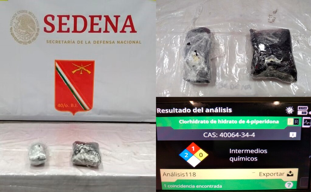 Aseguran casi dos kilos de fentanilo en aeropuerto de SLP 