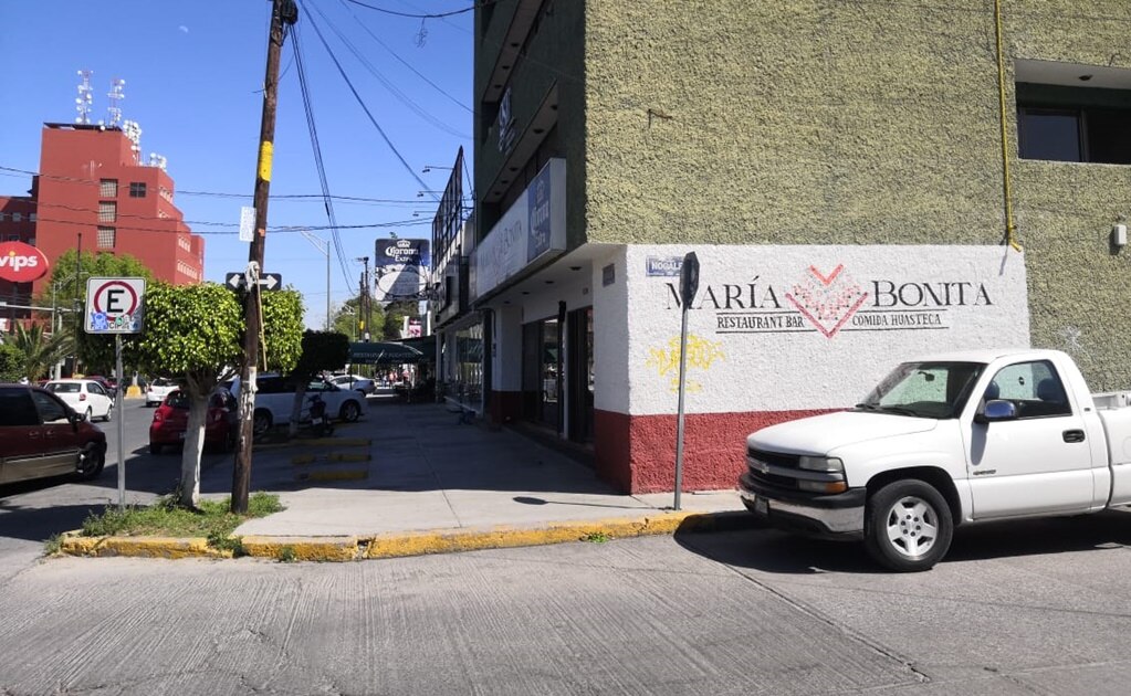 Restaurante donde Romero Calzada sufrió atentado, sin patrullas y sin acordonar
