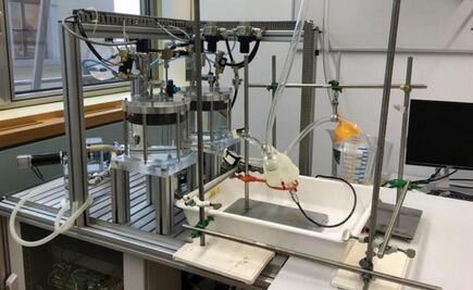 Científicos crean corazón impreso en 3D que late como uno real