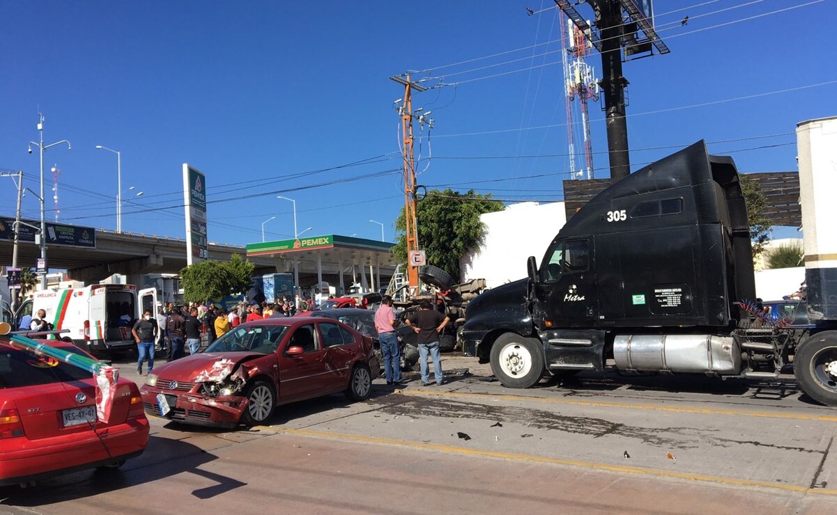 Gallardo da pésame a familia de persona fallecida en accidente causado por revolvedora en capital de SLP