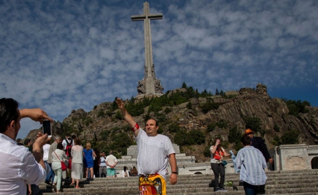 Getty Images Franco fue enterrado en el Valle de los Caídos, pese a no haber muerto en la Guerra Civil Española