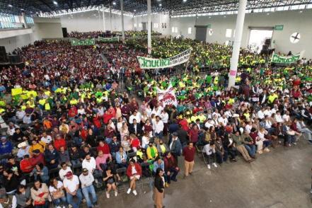 "Las niñas ahora pueden soñar con ser presidentas", dice Sheinbaum en encuentro con potosinos