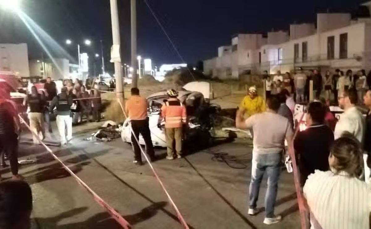 Familia muere en fuerte choque provocado por conductor ebrio en Río Españita