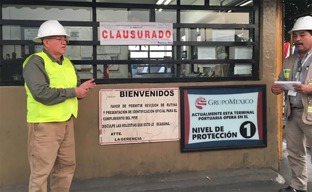 Por derrame de ácido en Mar de Cortés, clausuran instalaciones de Grupo México