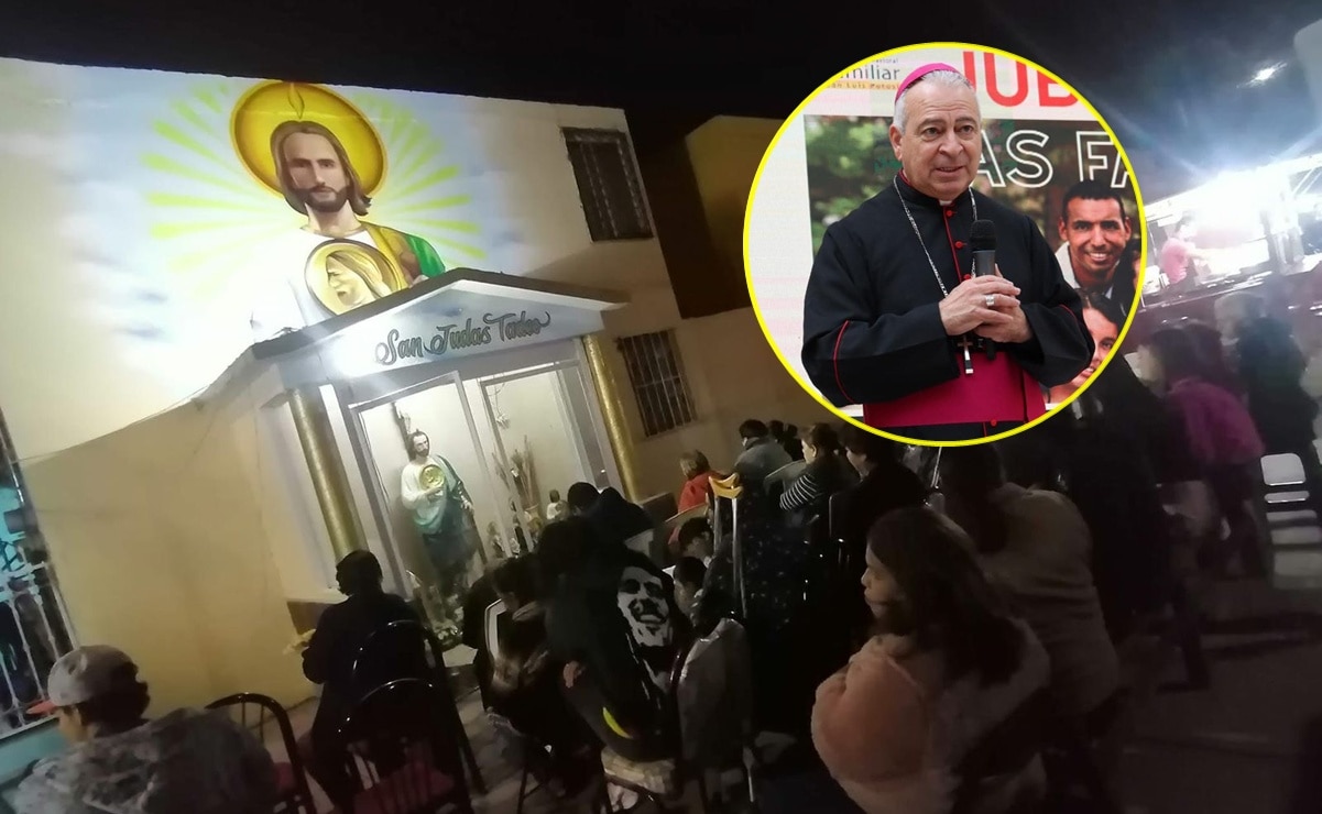Critica arzobispo de SLP festejos a San Judas Tadeo con pirotecnia, consumo de alcohol y bailes clandestinos 