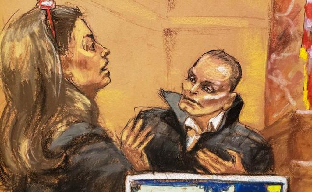  Defensa de "El Chapo" intenta desacreditar a "Chupeta", último testigo de la Fiscalía