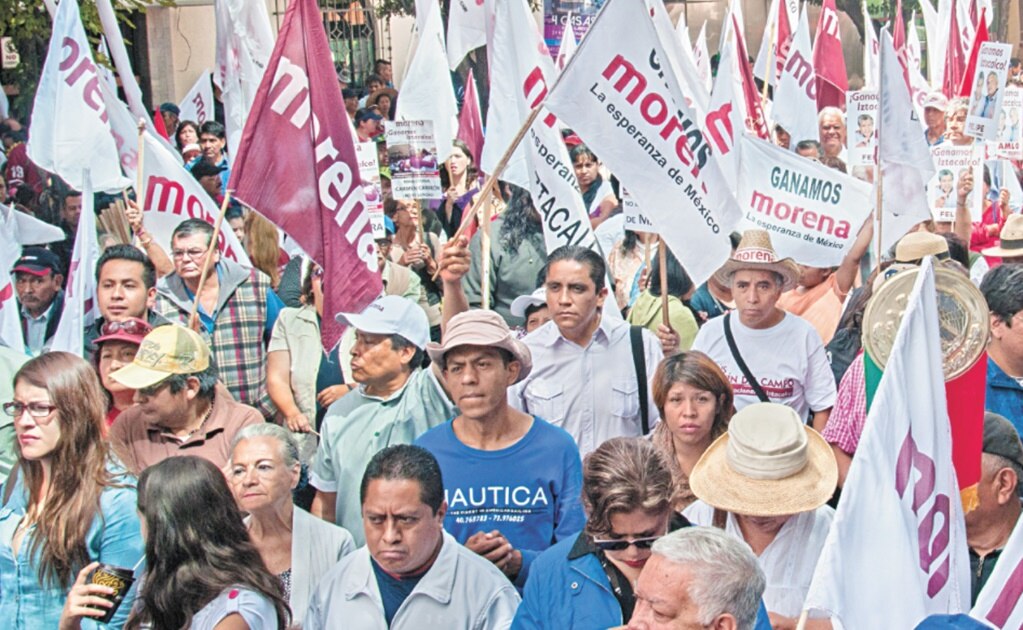 Mientras un sector de Morena promueve la alianza con el Verde, otro se opone a ello. ARCHIVO EL UNIVERSAL