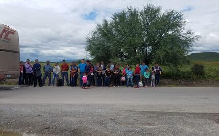 Rescatan a 33 migrantes en carretera Rioverde a Cerritos