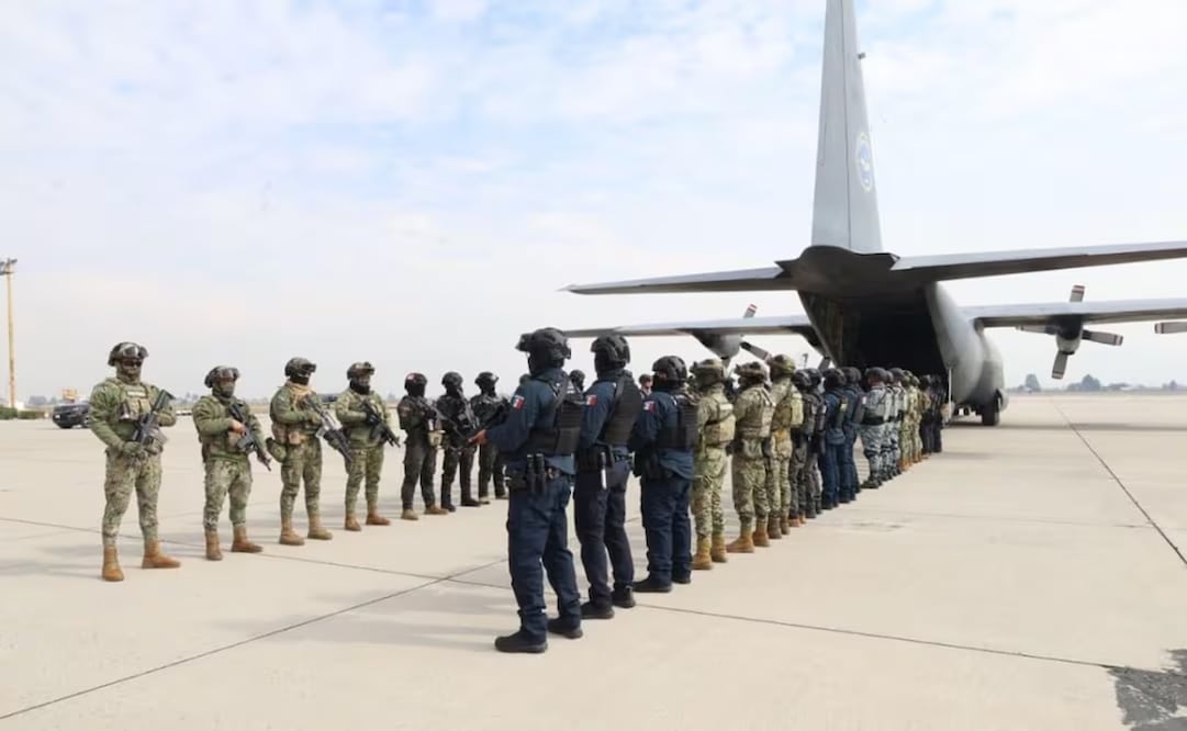 Extradición de narcos de México a EU. Foto: Especial