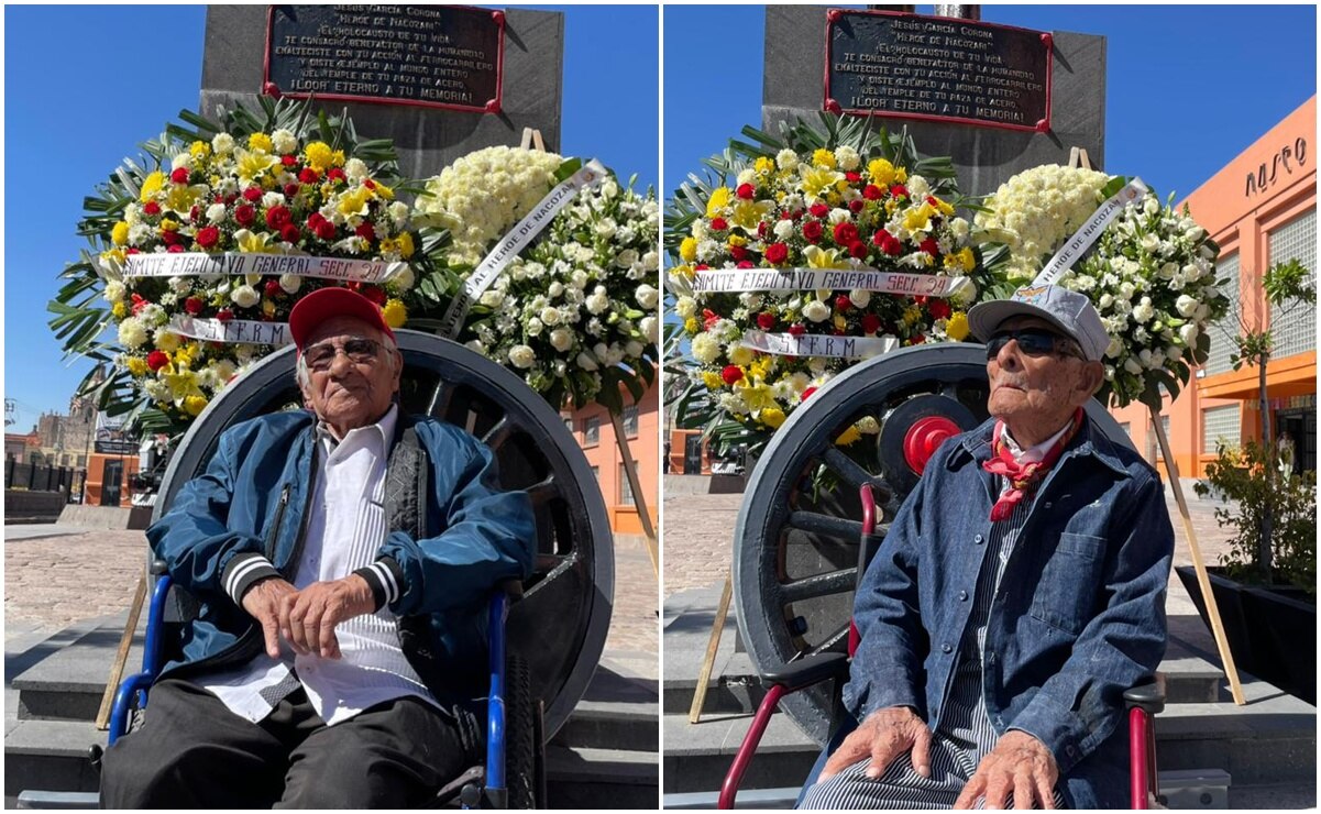 Día del Ferrocarril: Manuel y Mateo, de los rostros más antiguos en la vida ferroviaria de SLP