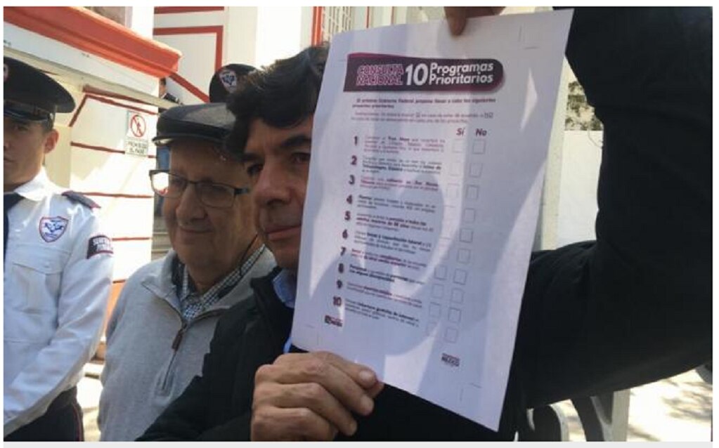 Estos son los 10 puntos en la consulta de AMLO, ¿cómo vas a votar?