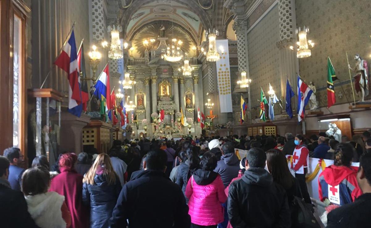 Más de 100 mil visitaron la Basílica de Guadalupe durante celebraciones en SLP