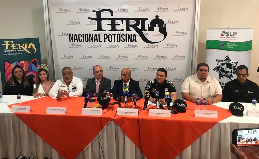 Firman convenio de seguridad para la Feria Nacional Potosina 