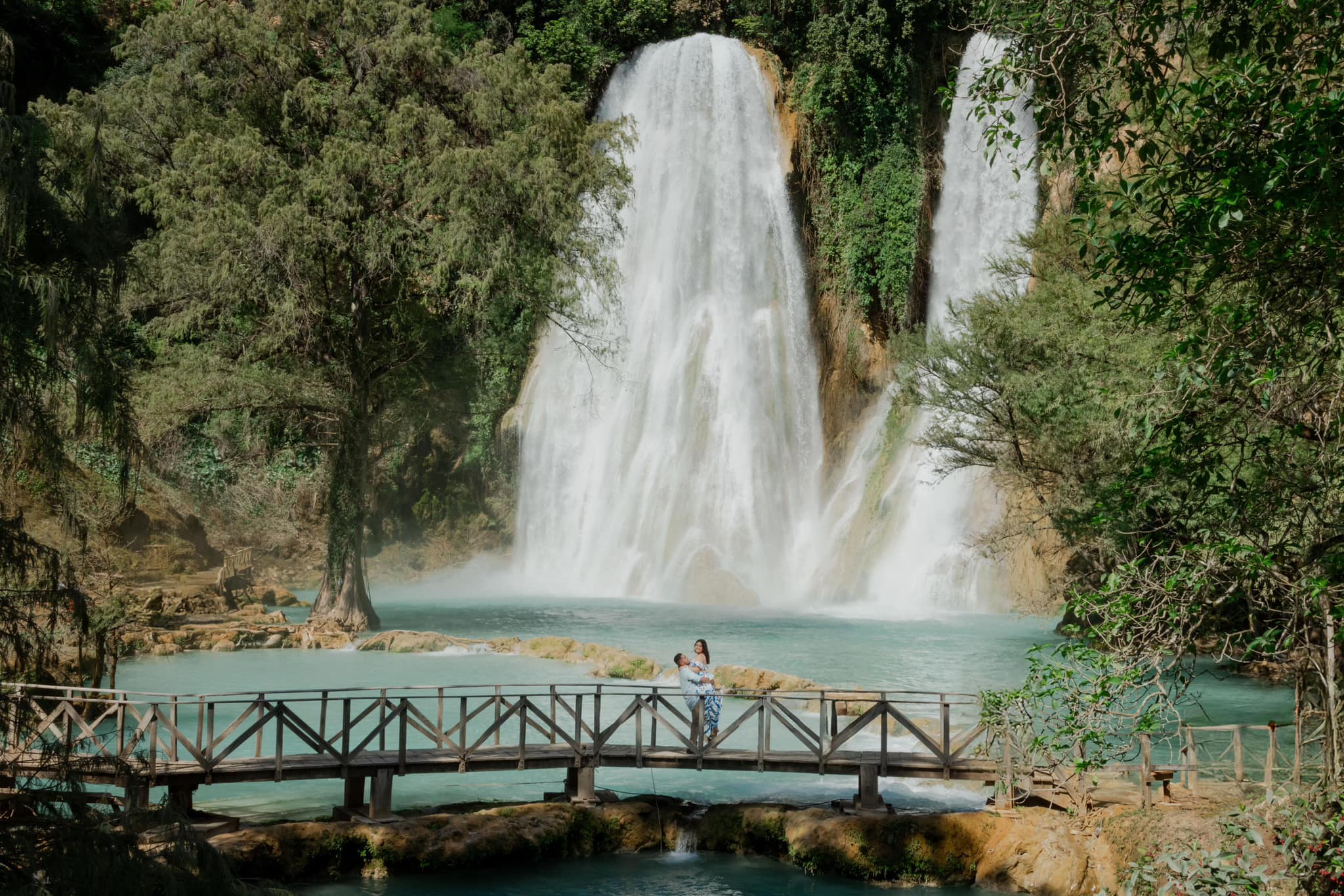 Cascada cerca de las Cabañas Quinta Ortiz. Foto: FB, Hotel y Cabaña Quinta Ortiz
