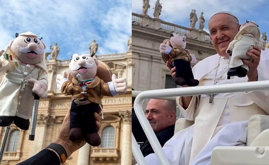 Los peluches del Dr. Simi cautivaron al Papa Francisco. Foto: Instagram @drsimi_oficial