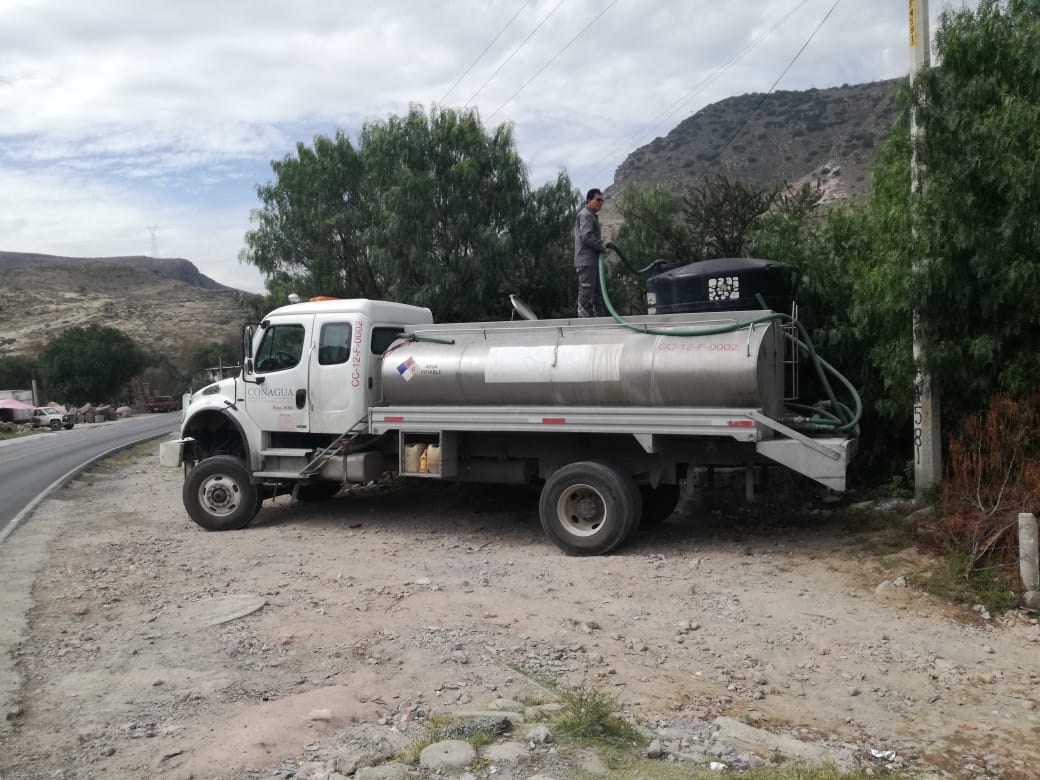 Conagua ha distribuido más de 17 millones de litros de agua en SLP