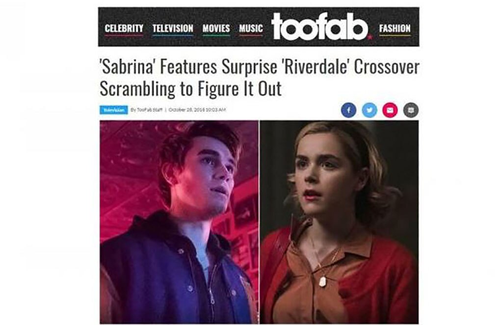 Surgen teorías sobre un crossover de “Sabrina” y “Riverdale”