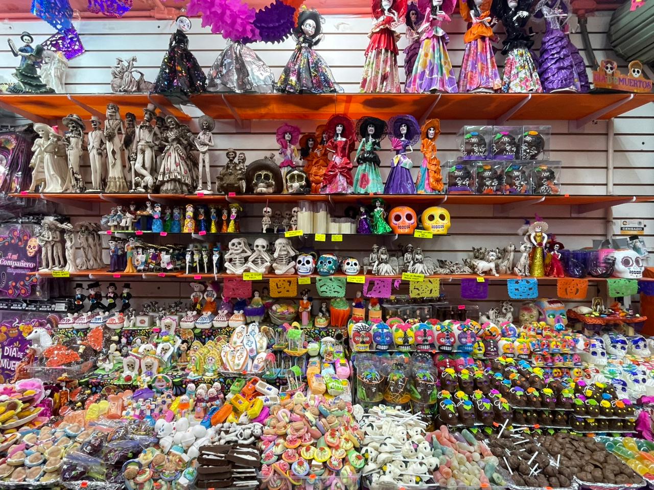 Dulces para las ofrendas que puedes encontrar en el mercado República de SLP
