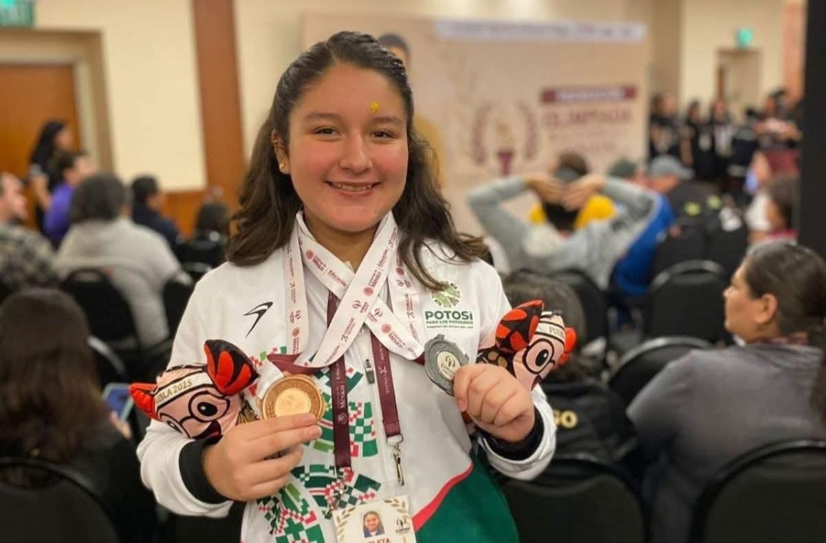 Orgullo potosino: Jade Pacheco conquista plata en ajedrez en Olimpiada Nacional CONADE 2025