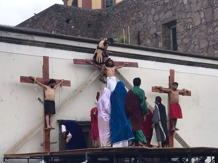 Foto: Redes Pasión Viviente de Cristo San Juan de Guadalupe