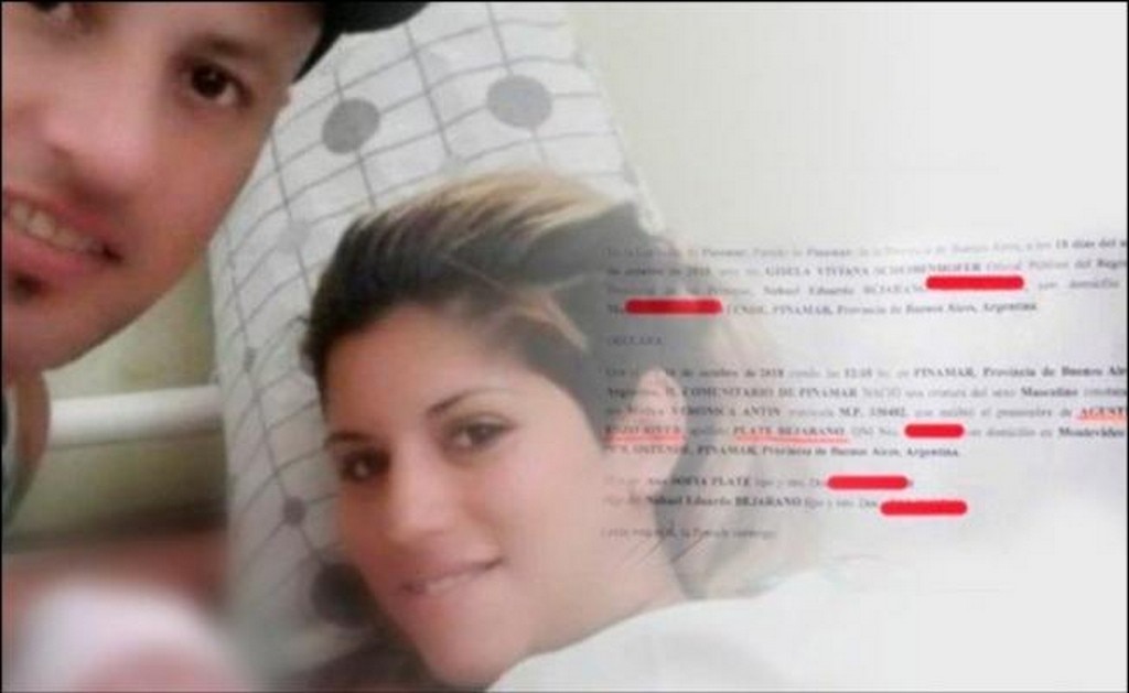  Pareja nombra a su bebé "River Plate"