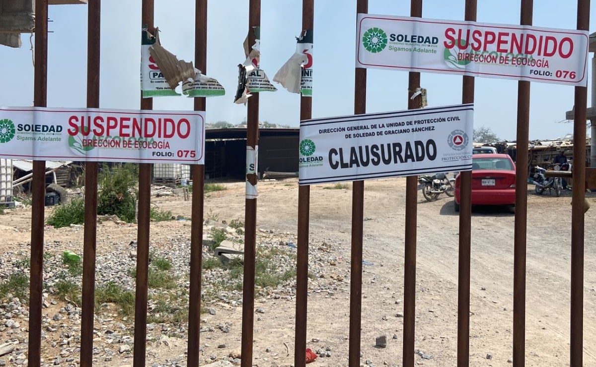 Clausuran tiradero clandestino de basura en Soledad