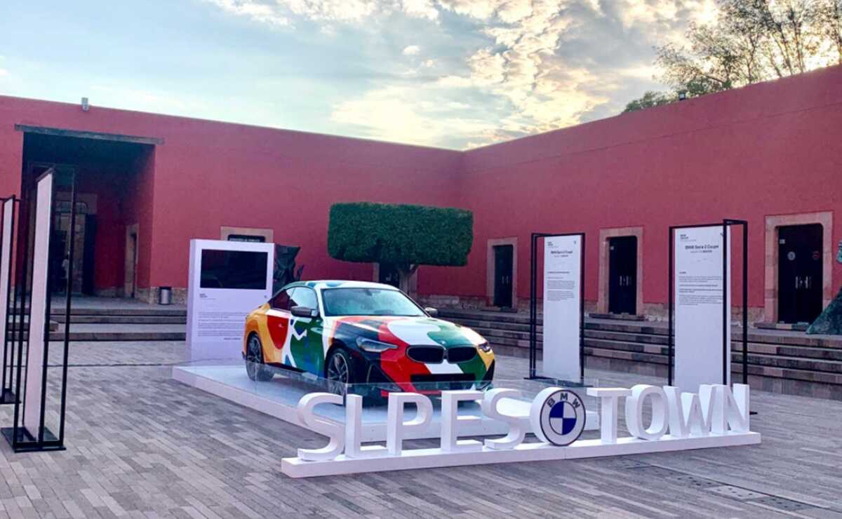 BMW Serie 2 Coupé intervenido por artista potosino se exhibirá ahora en Laberinto de las Ciencias y las Artes 