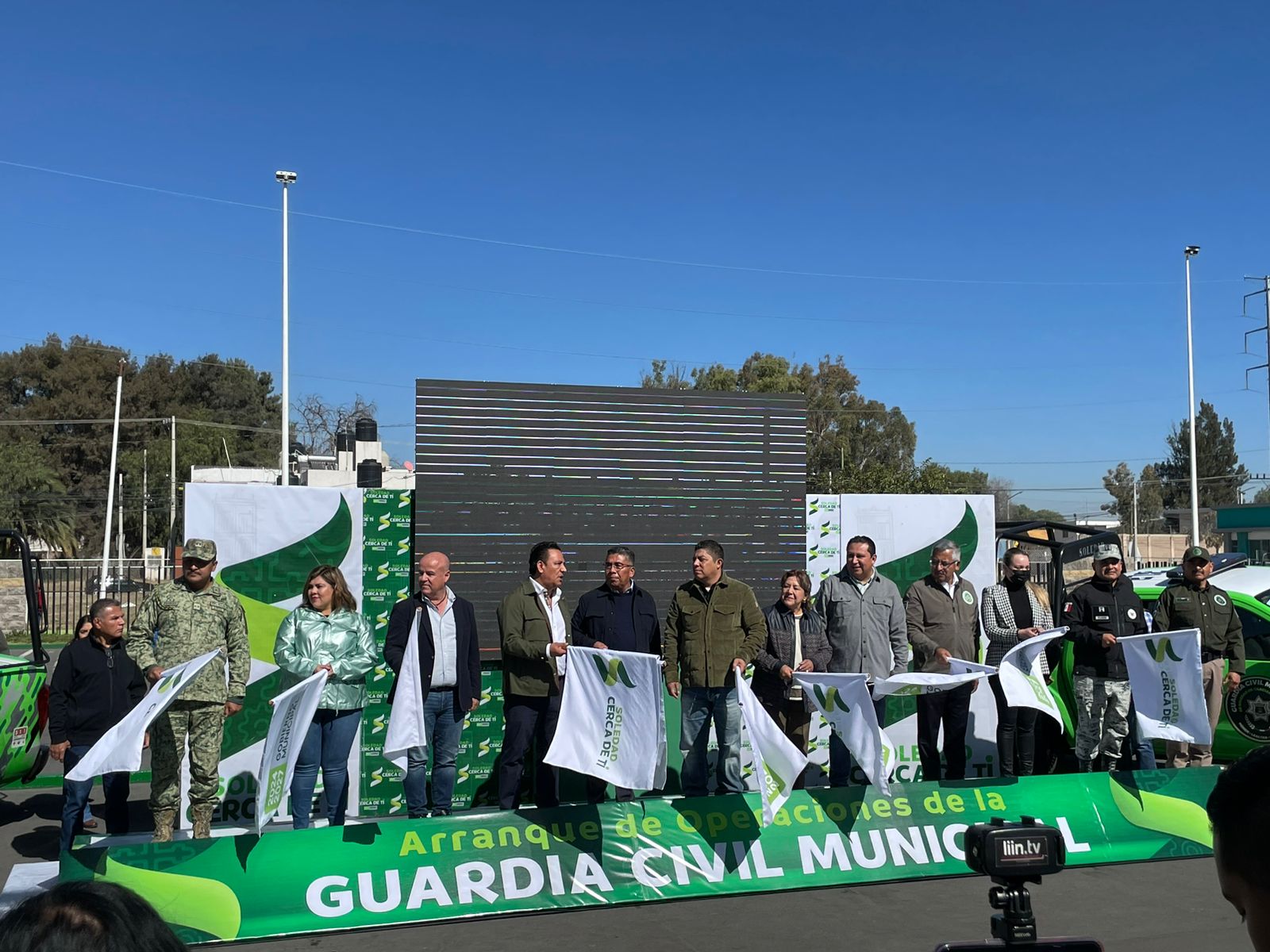 Guardia Civil Municipal de Soledad de Graciano Sánchez. Foto: Especial