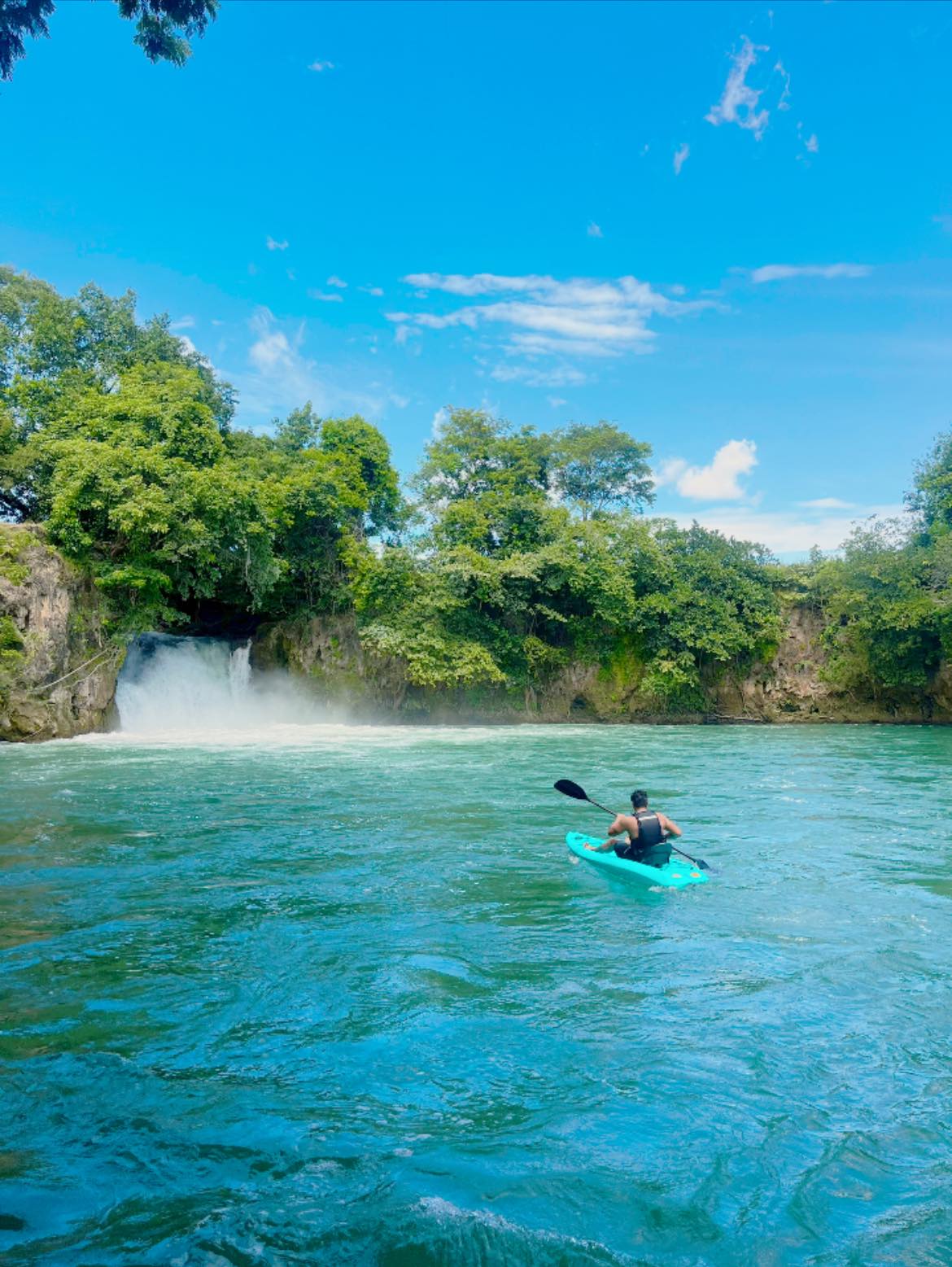 Río Tambaca en la Huasteca Potosina. Foto: La Isla Tambaca