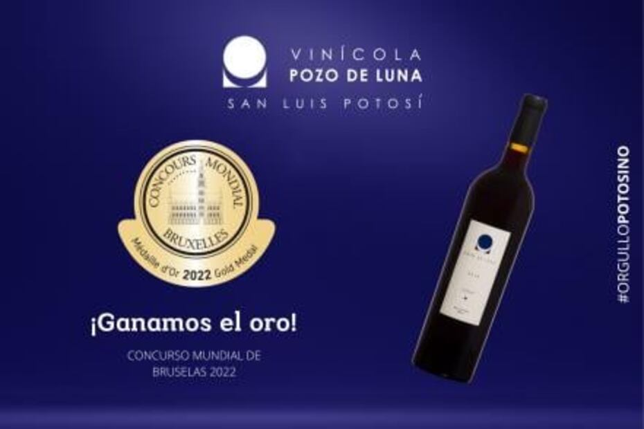 Pozo de Luna, el mejor vino de México es potosino; Syrah gana medalla de oro