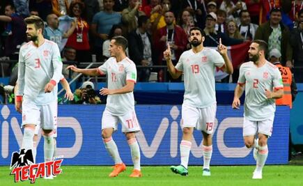 Victoria de España sobre Irán en la Copa del Mundo