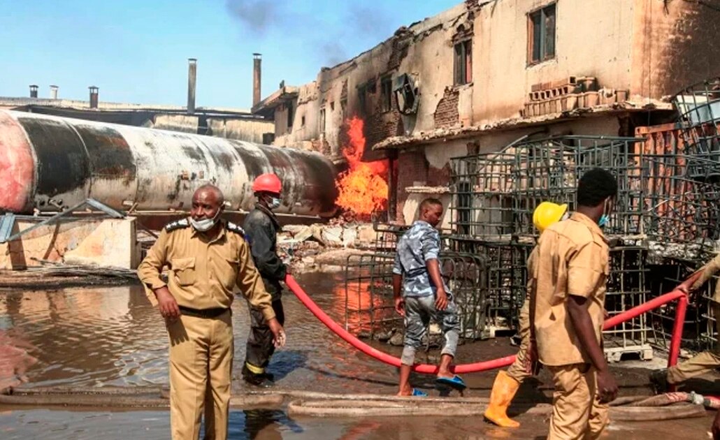 Explosión en fábrica de cerámica en Sudán deja 16 muertos y 100 heridos