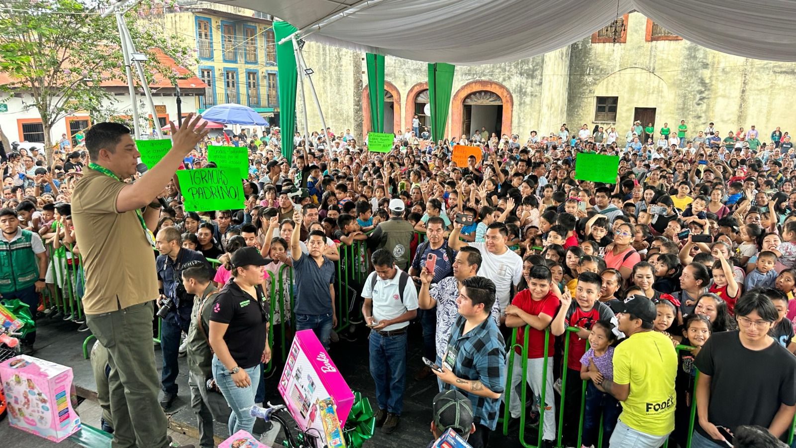Pone en marcha Gallardo obras para fortalecer Pueblos Mágico de Xilitla y Aquismón. Foto: Especial