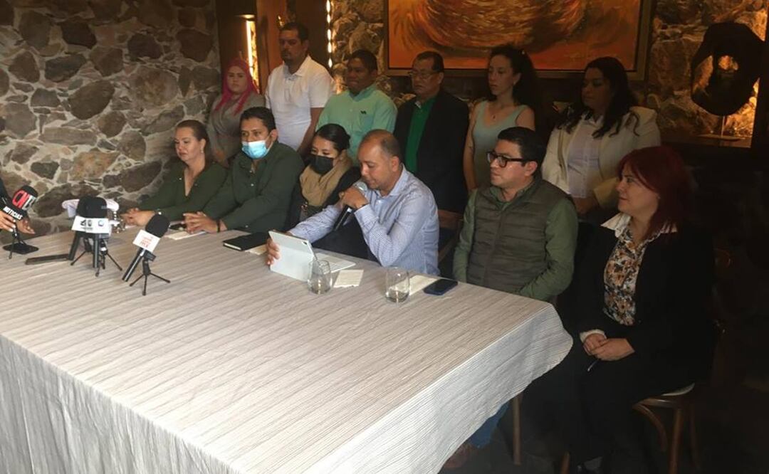 Aros Salcido sostuvo que legalmente y por ser la primera vez que compite en unas elecciones el Movimiento Laborista no puede hacer alianzas ni coaliciones. Foto: Samuel Estrada