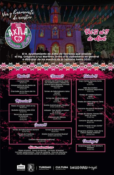 Con carnaval, Procesión del Silencio y limpias hechas por curanderos, celebrará municipio de SLP la Semana Santa 