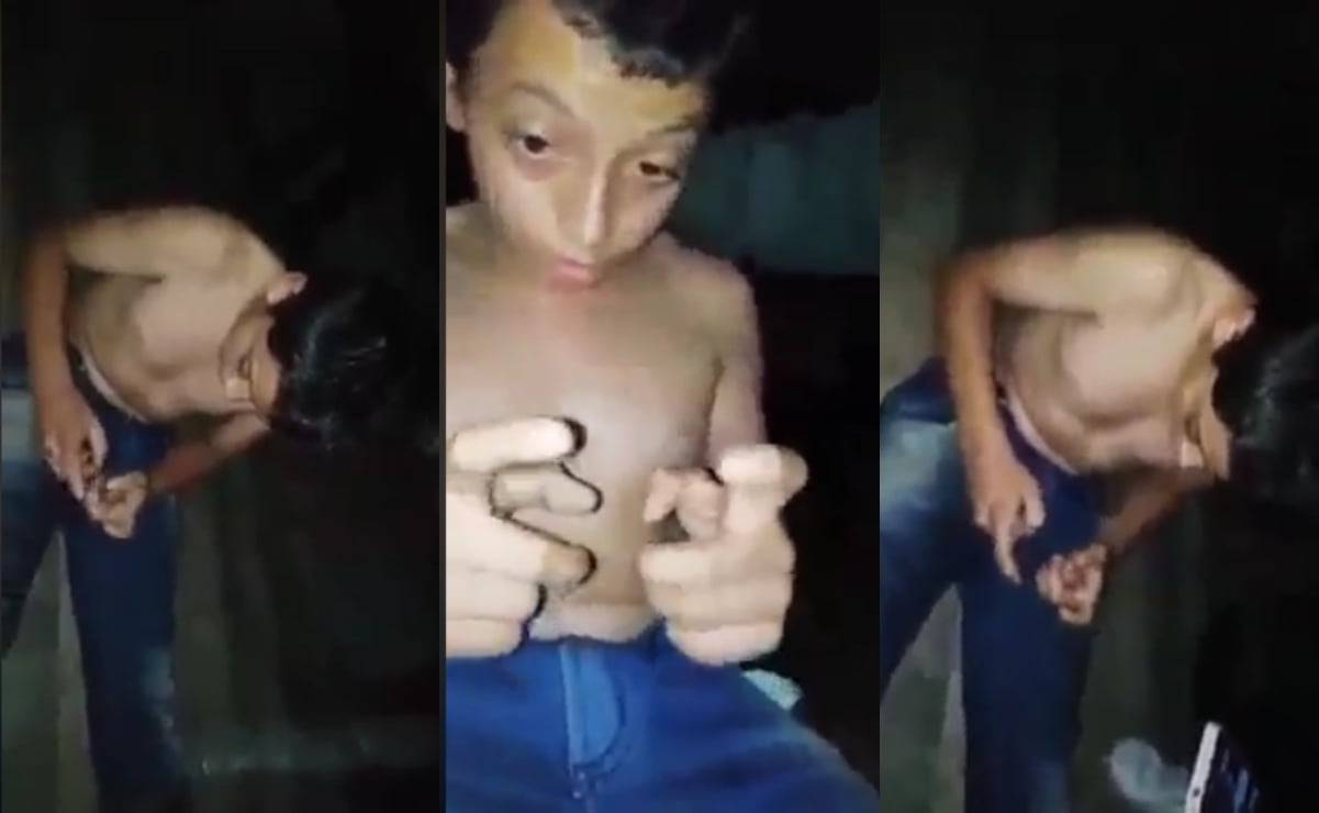 ¿Poseído? Niño juega Free Fire dormido y se hace viral