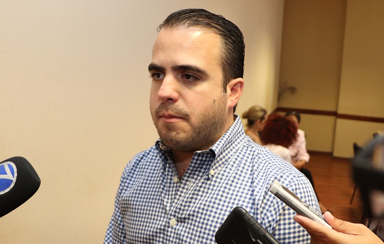 Tesorero municipal, Rodrigo Portilla Díaz. Foto: Ayuntamiento de SLP