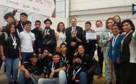 Estudiantes potosinos de Cecyte ganan históricos primer y tercer lugar en Festival Académico nacional