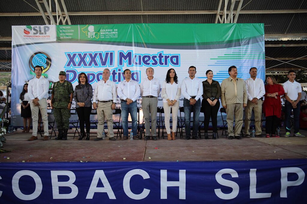 Inauguran la XXXVI Muestra Deportiva 2019 del COBACH